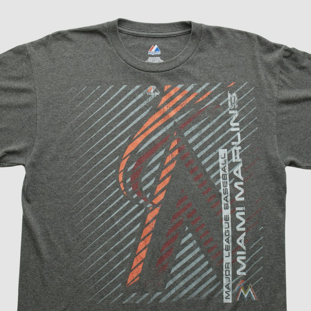 Miami Marlins Majestic 2000s T-shirt - MLB T-shirts