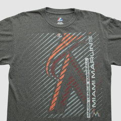 Miami Marlins Majestic 2000s T-shirt - MLB T-shirts