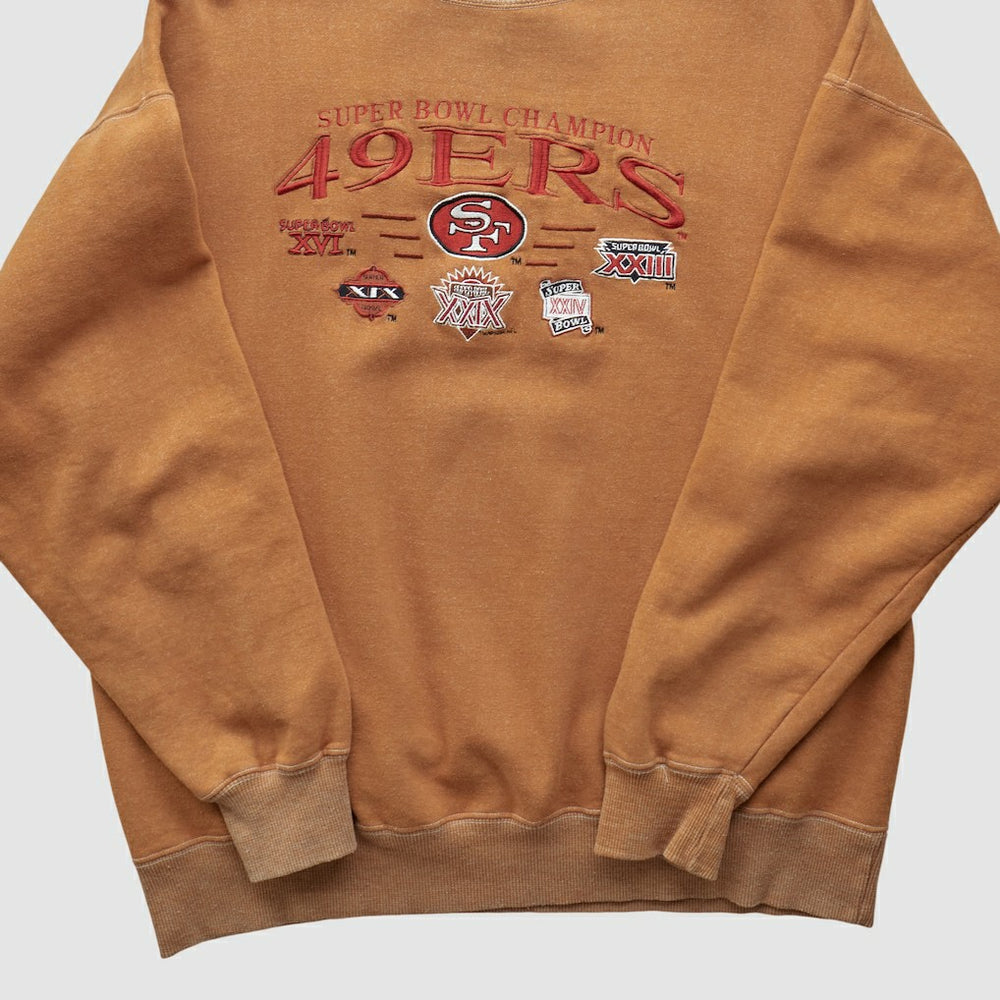 San Francisco 49ers Super Bowl 90s Pullover Sweatshirt | NFL Sale