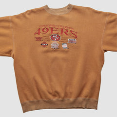 San Francisco 49ers Super Bowl 90s Pullover Sweatshirt | NFL Sale