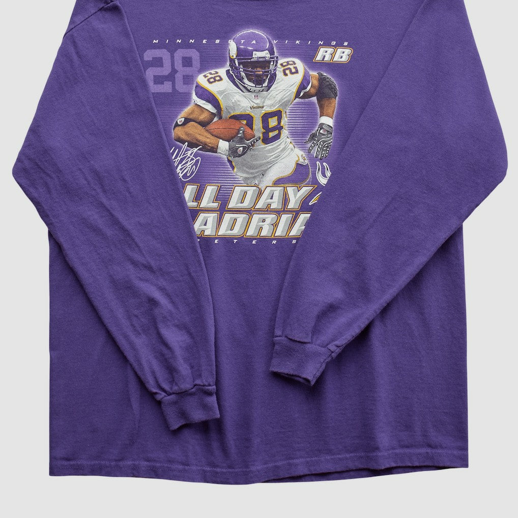 Minnesota Vikings Adrian Peterson NFL 2000s Long Sleeve T-shirt | NFL Near me