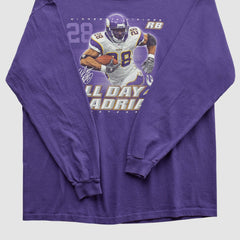 Minnesota Vikings Adrian Peterson NFL 2000s Long Sleeve T-shirt | NFL Near me