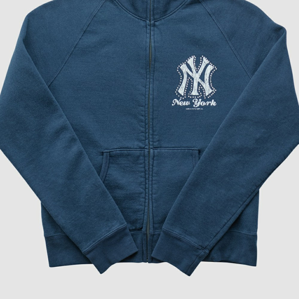 New York Yankees Genuine Merchandise 2010s Full Zip Sweatshirt - MLB Sweatshirts