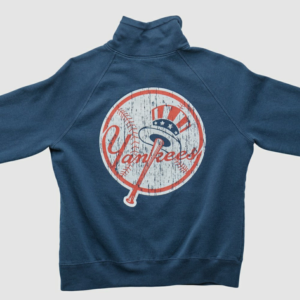 New York Yankees Genuine Merchandise 2010s Full Zip Sweatshirt - MLB Sweatshirts