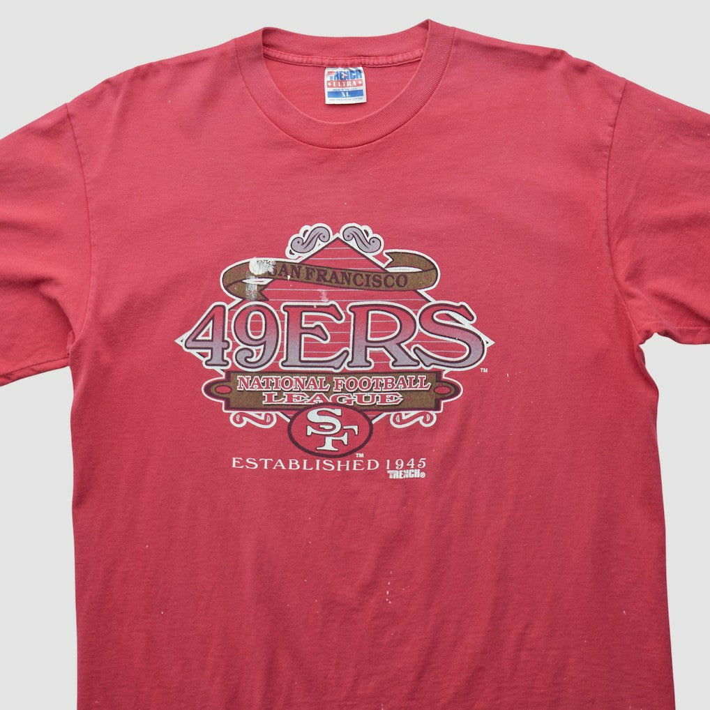 San Francisco 49ers Trench 90s T-shirt | NFL Sale