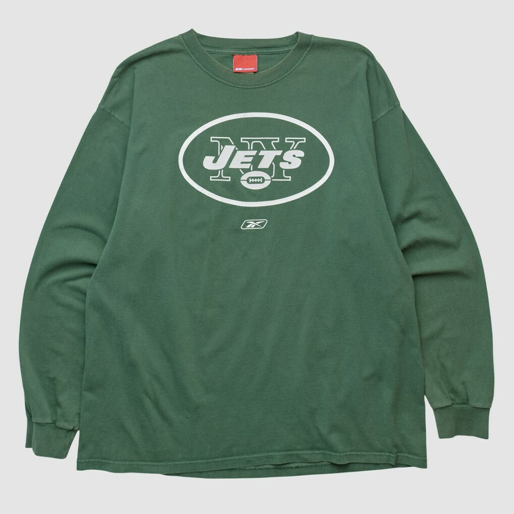 New York Jets Reebok 2000s Long Sleeve T-shirt | NFL Online
