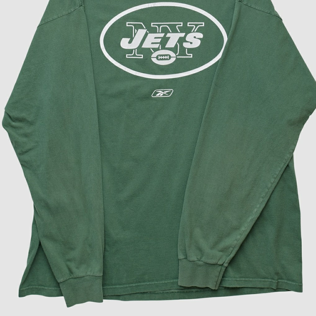 New York Jets Reebok 2000s Long Sleeve T-shirt | NFL Online