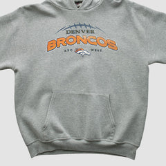 Denver Broncos NFL 2000s Hooded Pullover Sweatshirt | NFL Sale