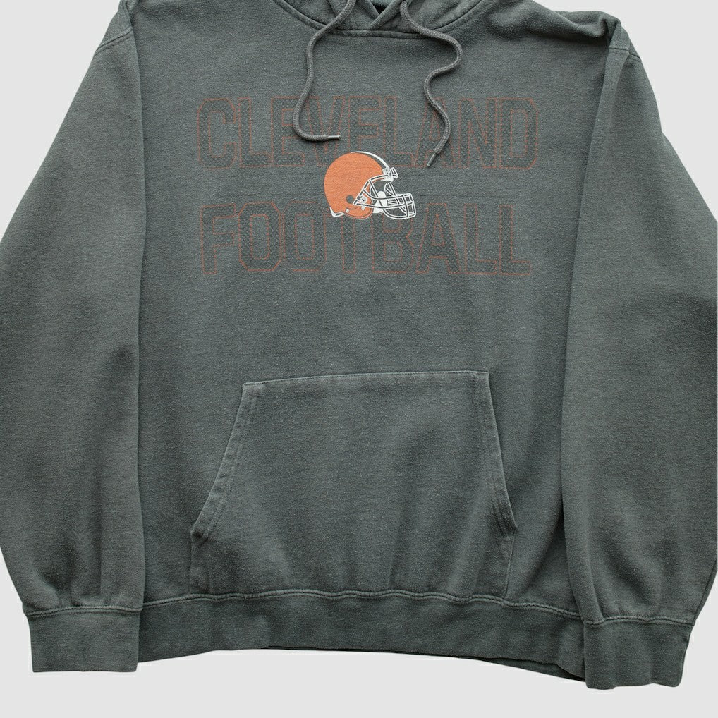 Cleveland Browns Majestic 2010s Hooded Pullover Sweatshirt | NFL Discount
