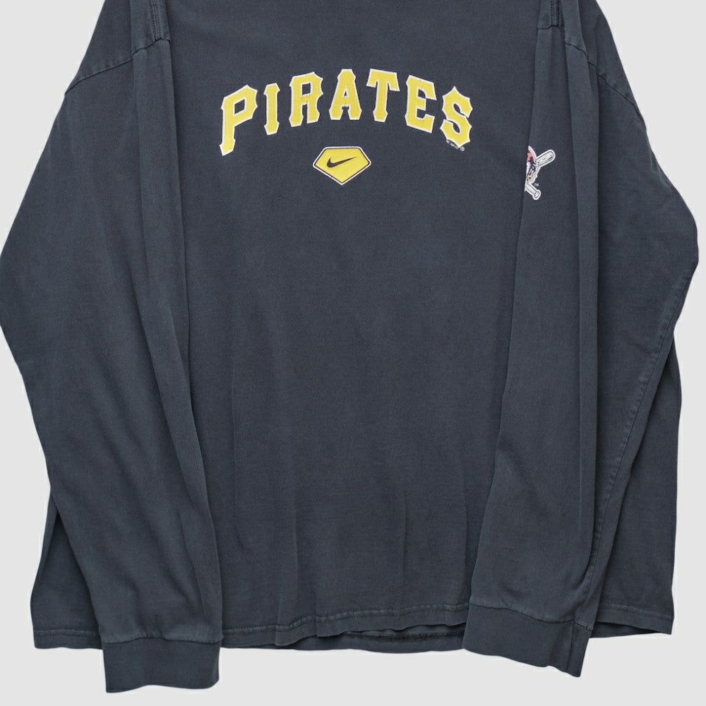 Pittsburgh Pirates Nike 2000s Long Sleeve T-shirt - MLB T-shirts