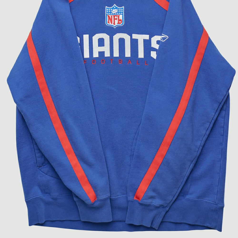 New York Giants Reebok 2000s Hooded Pullover Sweatshirt | NFL Online