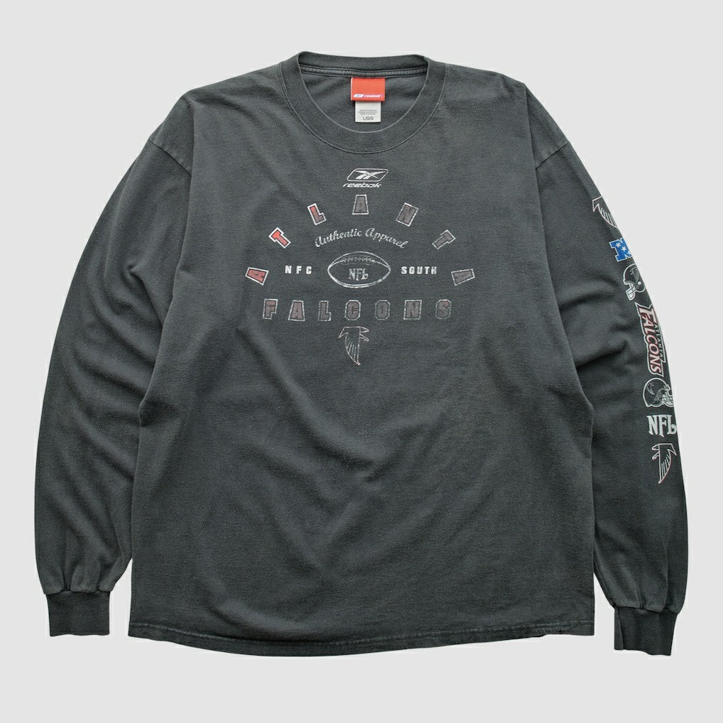 Atlanta Falcons Reebok 2000s Long Sleeve T-shirt | NFL Outlet