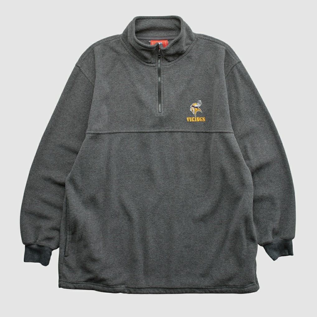 Minnesota Vikings NFL 2000s 1/4 Zip Sweatshirt | NFL Sale