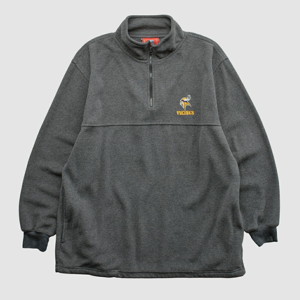 Minnesota Vikings NFL 2000s 1/4 Zip Sweatshirt | NFL Sale
