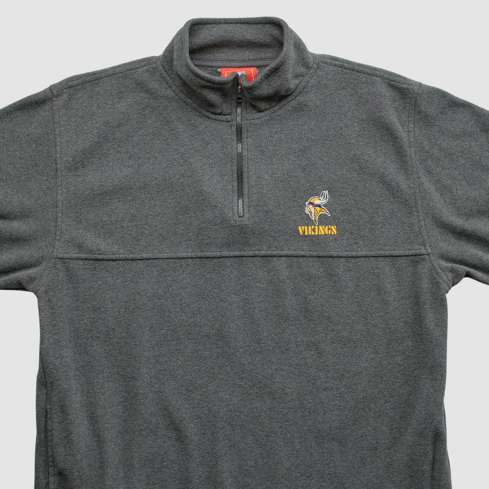 Minnesota Vikings NFL 2000s 1/4 Zip Sweatshirt | NFL Sale