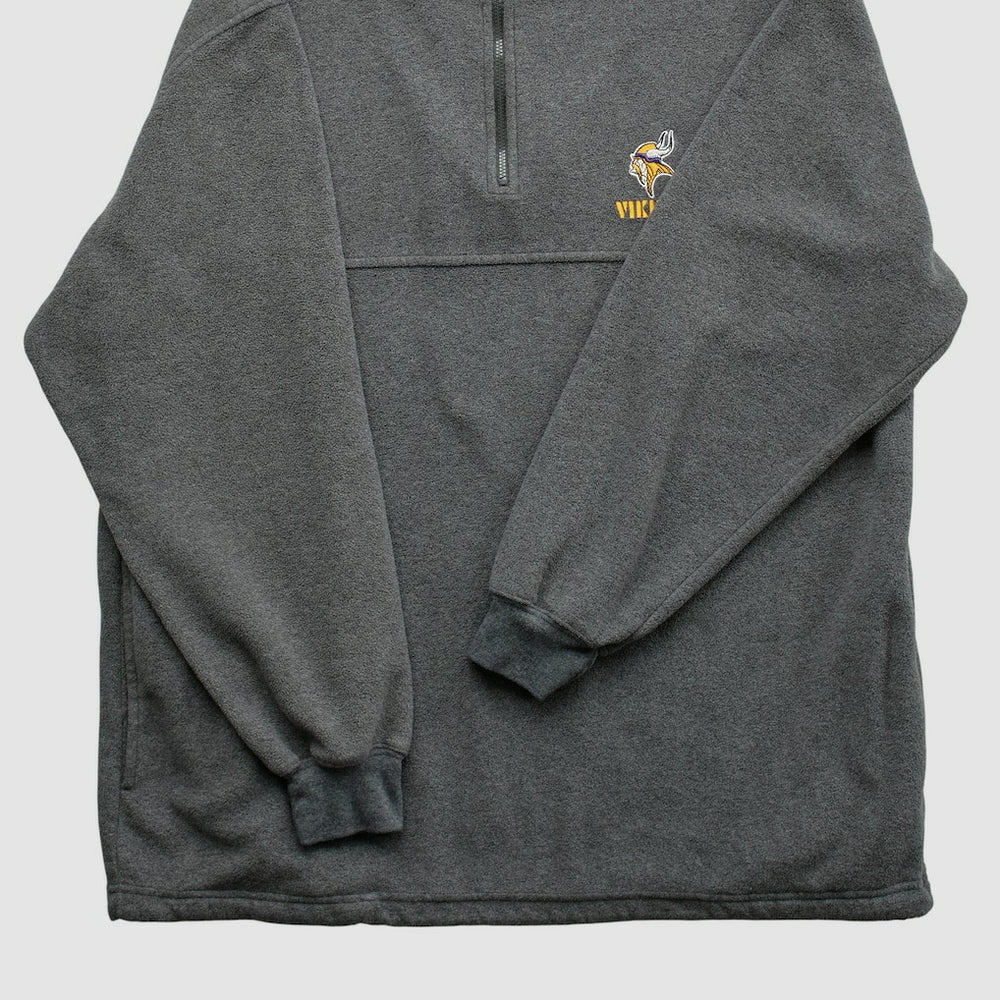Minnesota Vikings NFL 2000s 1/4 Zip Sweatshirt | NFL Sale