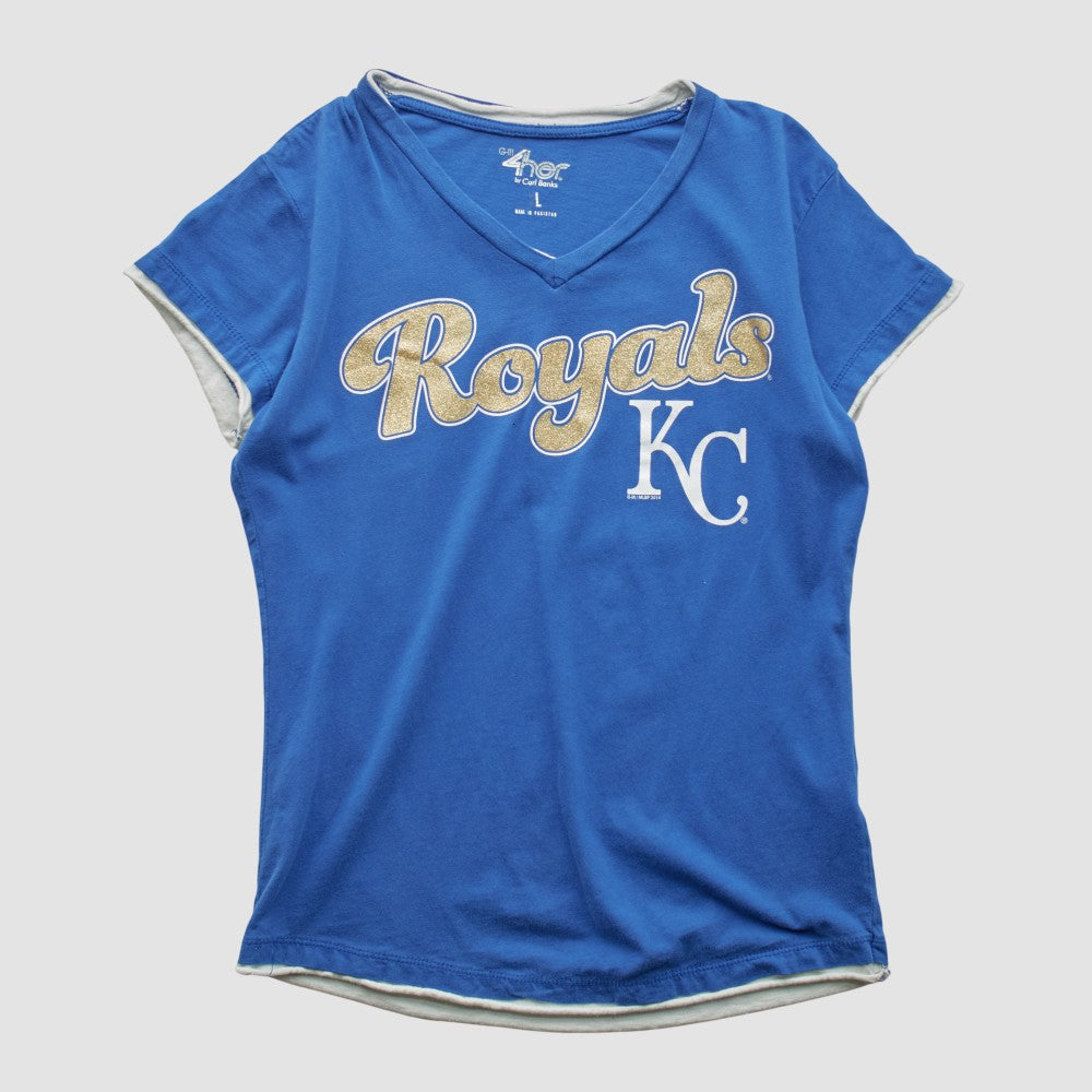 Kansas City Royals Carl Banks 2010s T-shirt - MLB T-shirts
