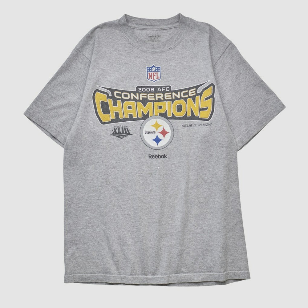 Pittsburgh Steelers Conference Champions Reebok 2008 T-shirt | NFL New
