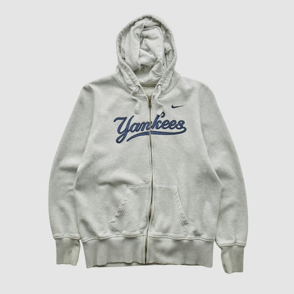 New York Yankees Nike 2000s Hooded Full Zip Sweatshirt - MLB Sweatshirts
