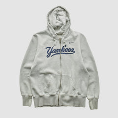New York Yankees Nike 2000s Hooded Full Zip Sweatshirt - MLB Sweatshirts