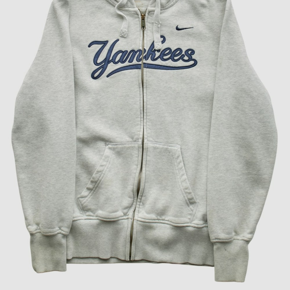 New York Yankees Nike 2000s Hooded Full Zip Sweatshirt - MLB Sweatshirts