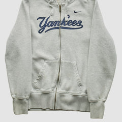 New York Yankees Nike 2000s Hooded Full Zip Sweatshirt - MLB Sweatshirts