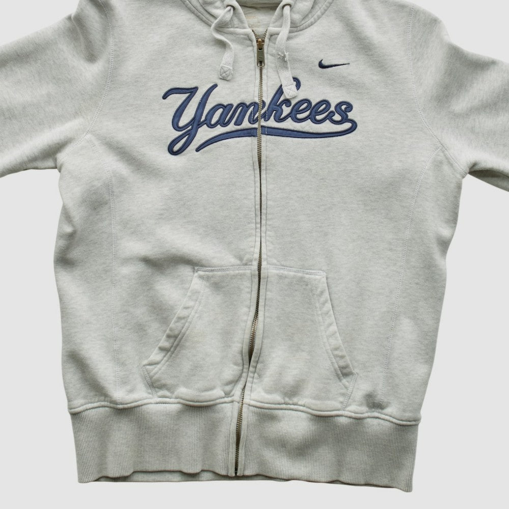 New York Yankees Nike 2000s Hooded Full Zip Sweatshirt - MLB Sweatshirts