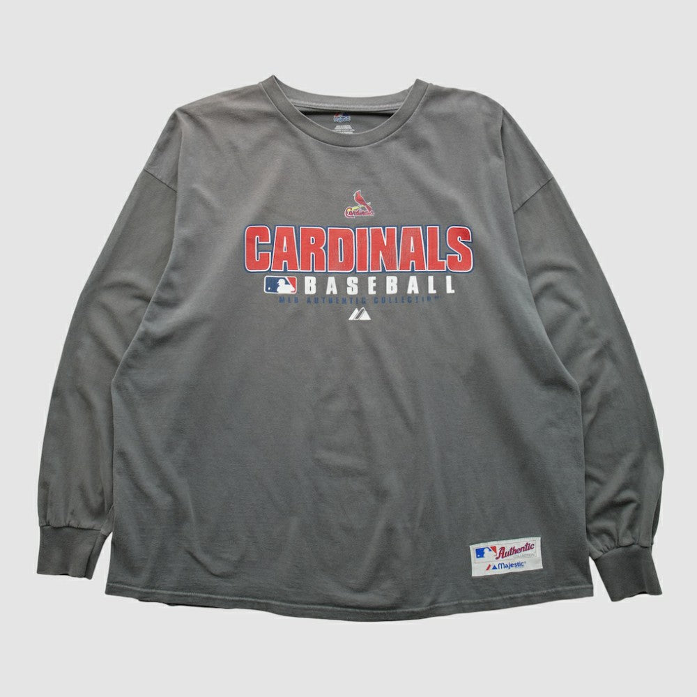 St. Louis Cardinals Majestic 2000s Long Sleeve T-shirt - MLB T-shirts