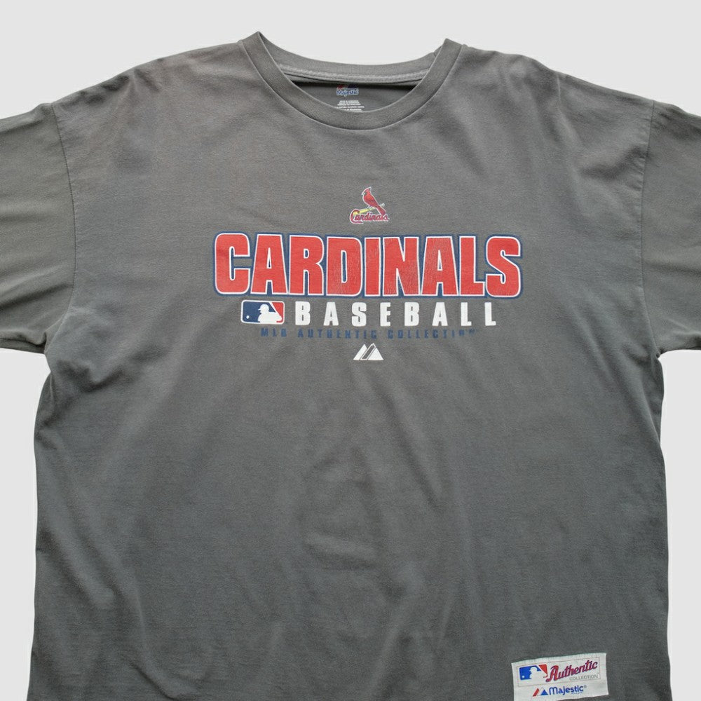 St. Louis Cardinals Majestic 2000s Long Sleeve T-shirt - MLB T-shirts