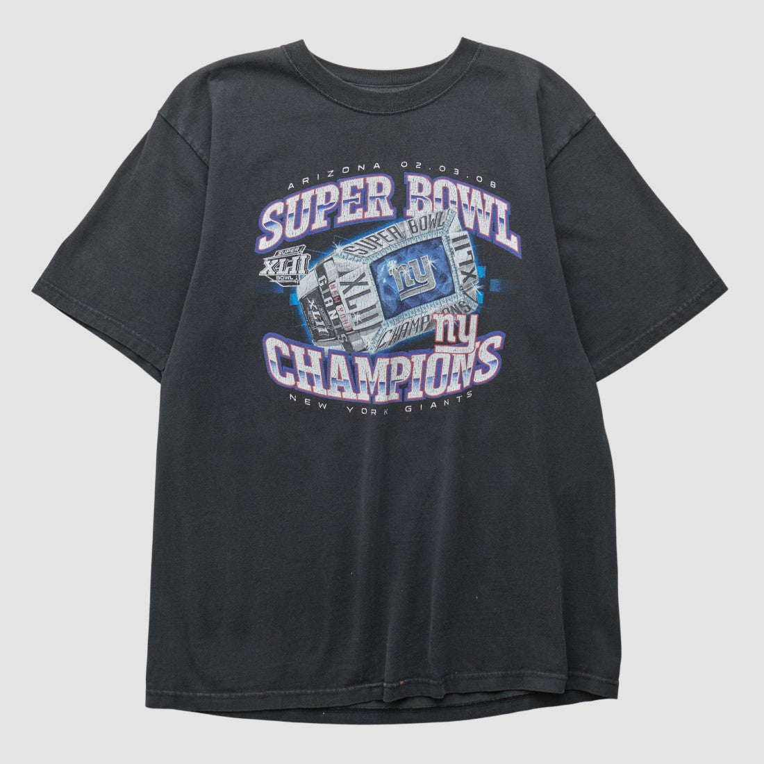 New York Giants Reebok 2008 T-shirt | NFL Sale