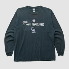 Colorado Rockies Delta 2007 Long Sleeve T-shirt - MLB T-shirts