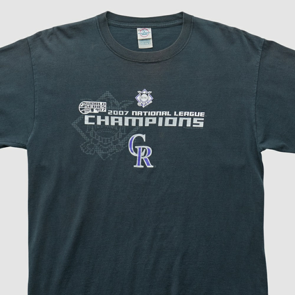 Colorado Rockies Delta 2007 Long Sleeve T-shirt - MLB T-shirts