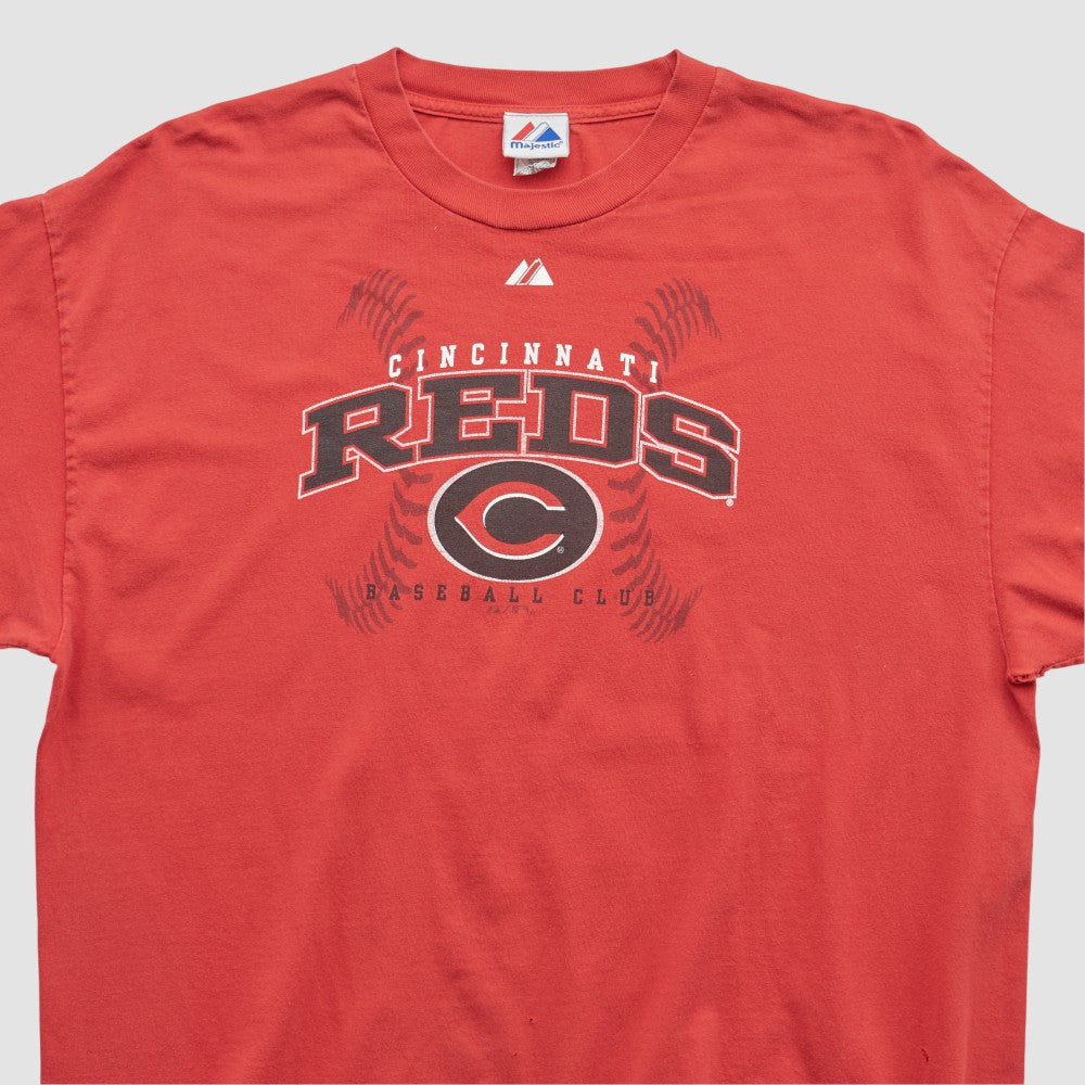 Cincinnati Reds Majestic 2000s T-shirt - MLB T-shirts