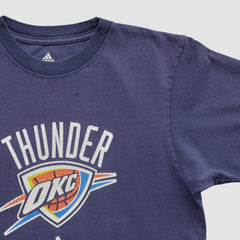Navy Oklahoma City Thunder 2010s T-shirt | NBA