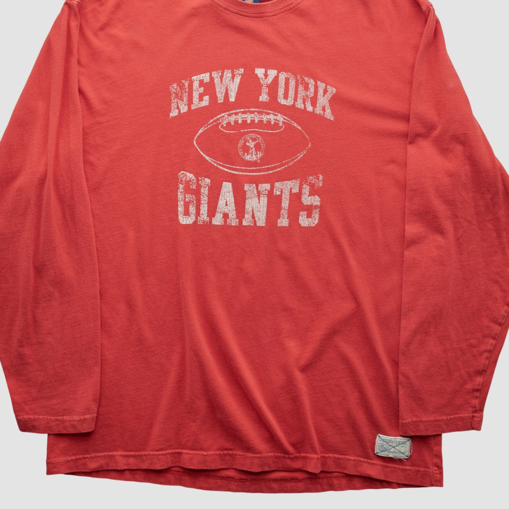 New York Giants Reebok 2000s Long Sleeve T-shirt | NFL New