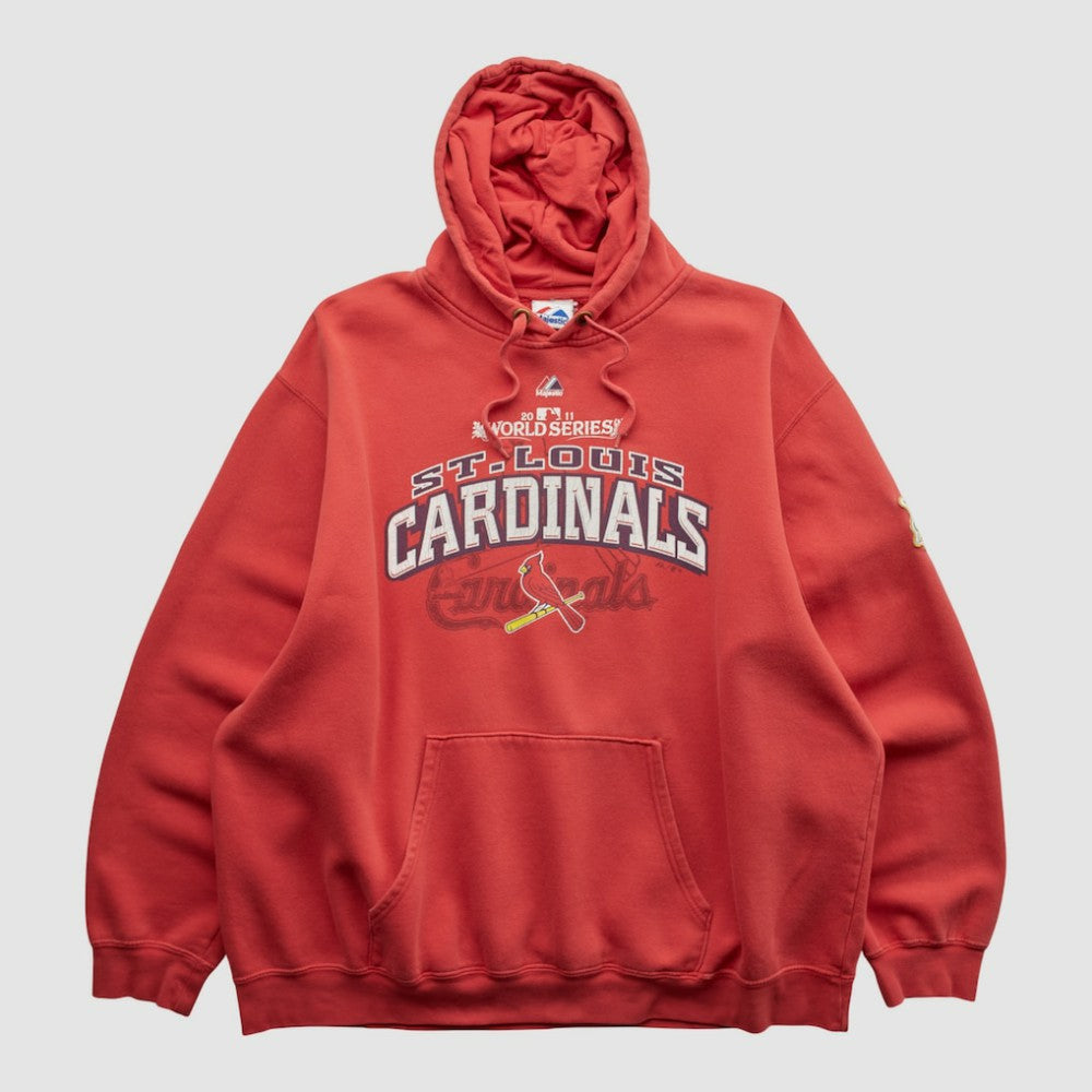 St. Louis Cardinals Majestic 2011 Hooded Sweatshirt - MLB Sweatshirts
