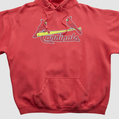 St. Louis Cardinals 2000s Hooded Sweatshirt - MLB Sweatshirts