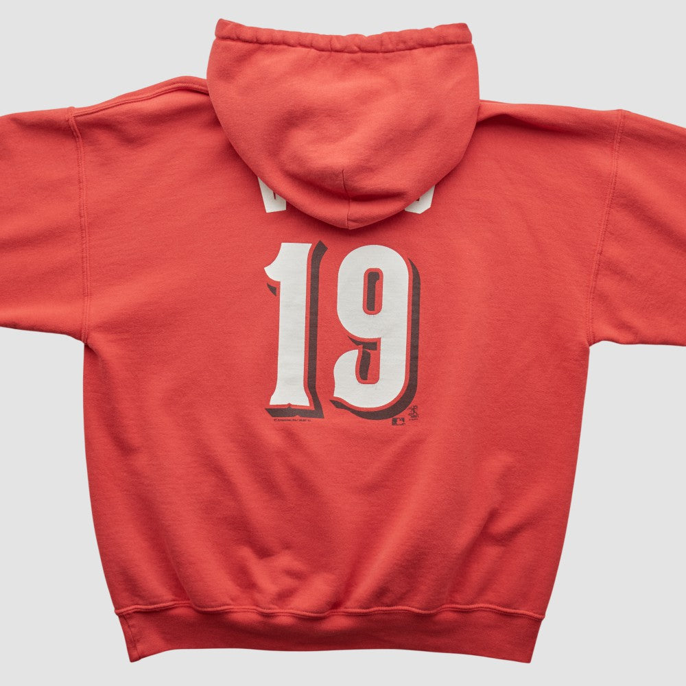 Cincinnati Reds Genuine Merchandise 2000s Hooded Pullover Sweatshirt - MLB Pullover