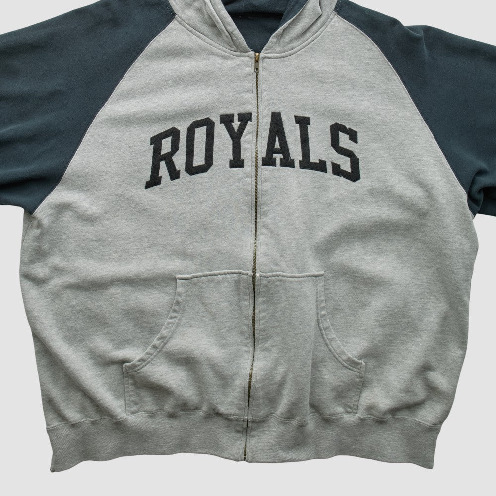 Kansas City Royals 2000s Hooded Full Zip Sweatshirt - MLB Sweatshirts