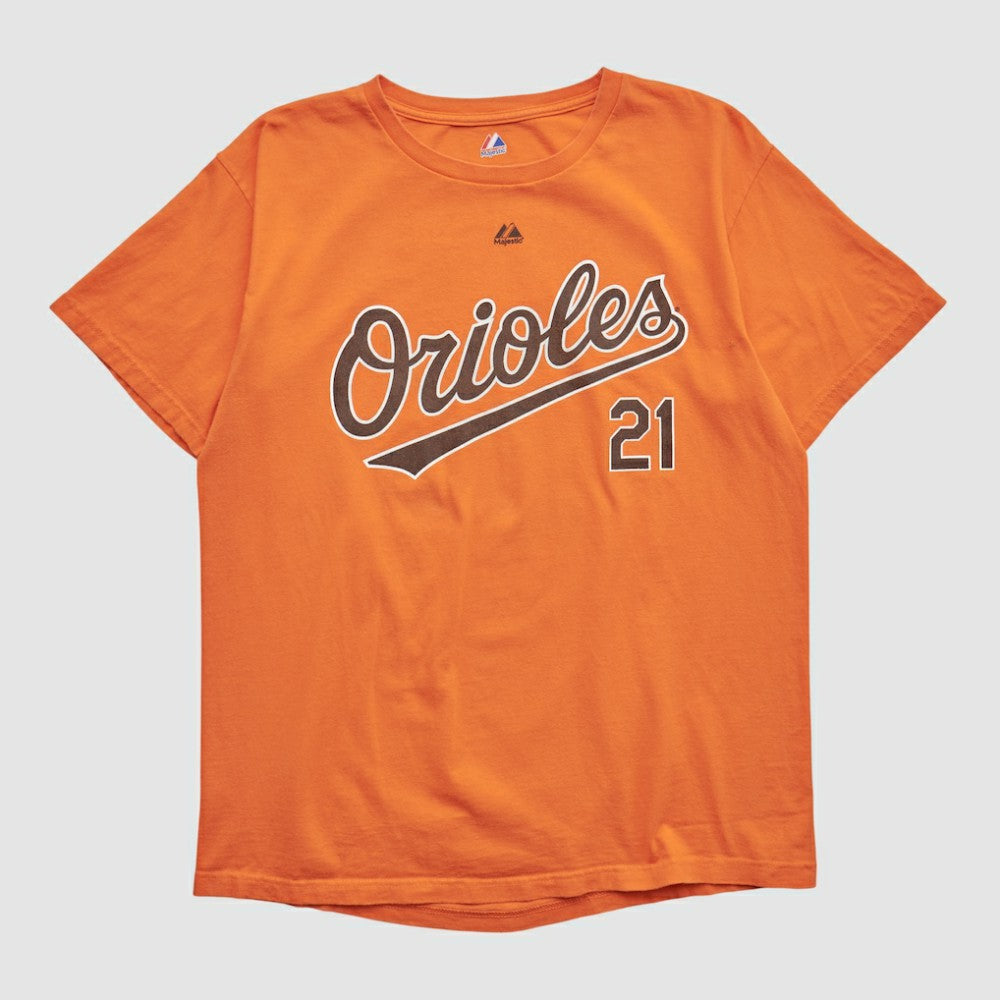Baltimore Orioles Majestic 2000s T-shirt - MLB T-shirts