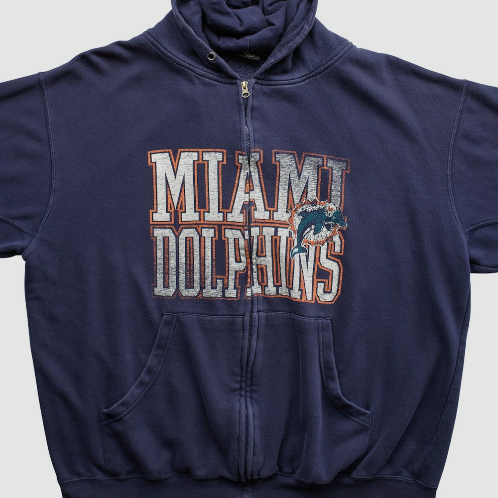 Miami Dolphins NFL 2010s Hooded Full Zip Sweatshirt | NFL Online