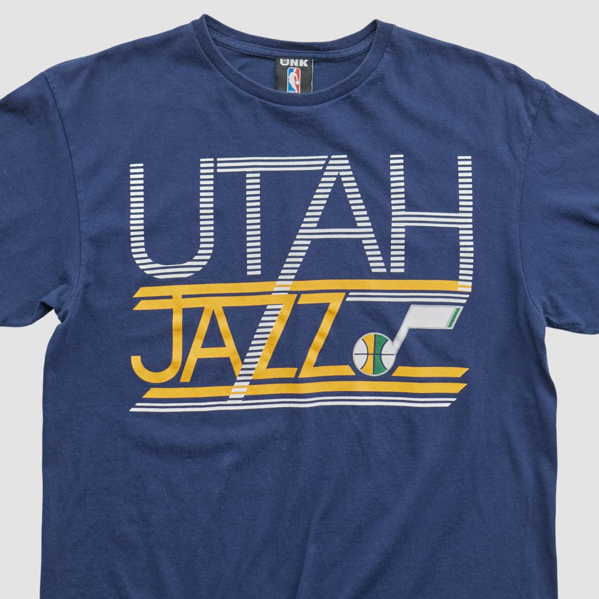 Navy Utah Jazz UNK 2010s T-shirt | NBA
