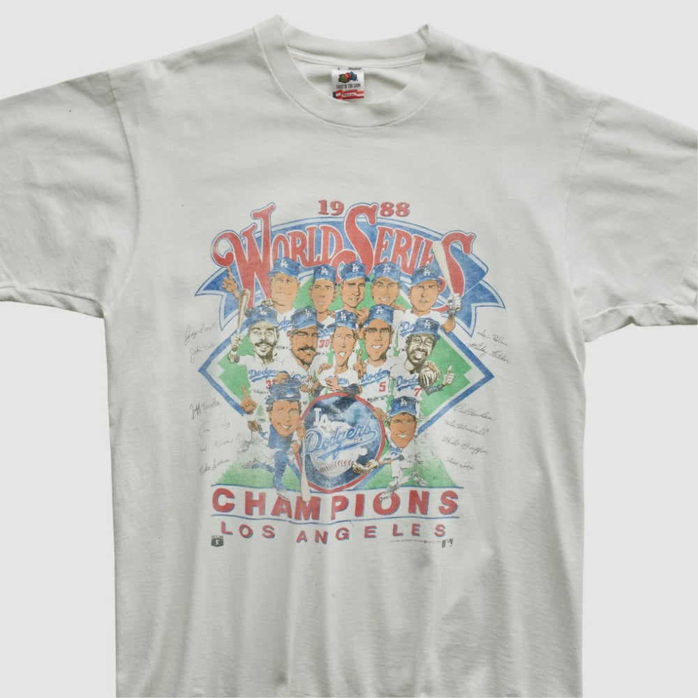 World Series Fruit of The Loom 1988 T-shirt - MLB T-shirts