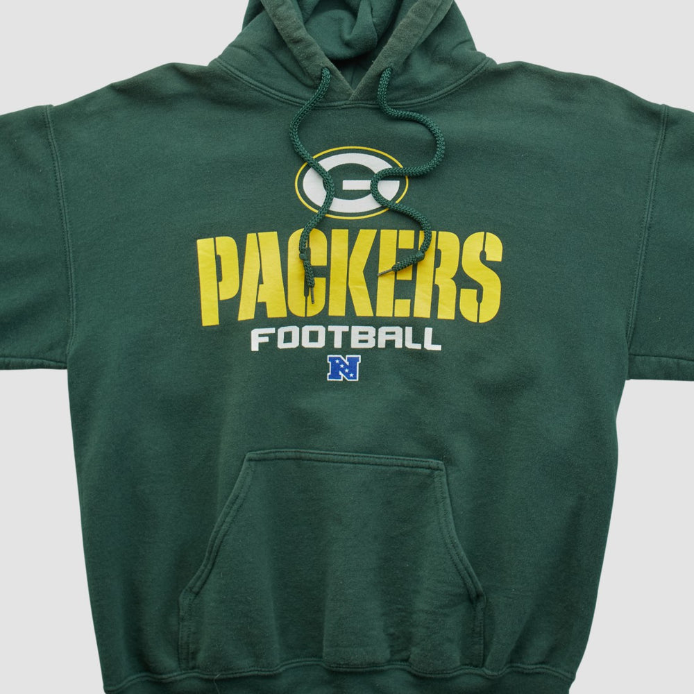 Green Bay Packers NFL 2000s Hooded Pullover Sweatshirt | NFL Outlet