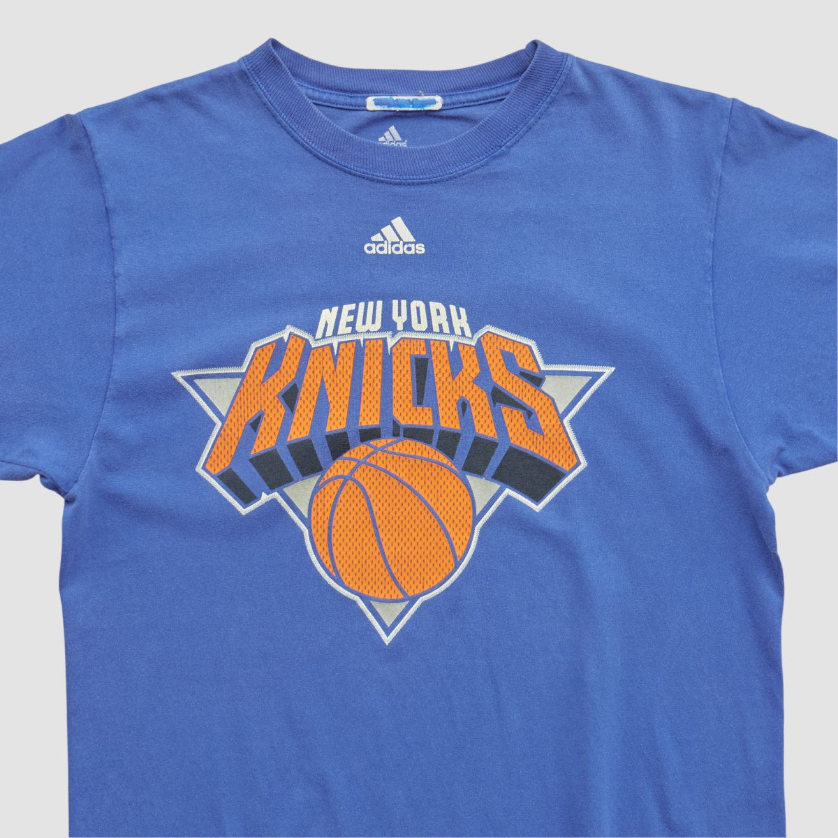 Blue New York Knicks 2000s T-shirt | NBA