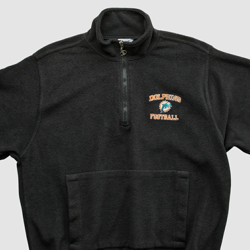 Miami Dolphins Champion 2000s 1/4 Zip Sweatshirt | NFL Sale