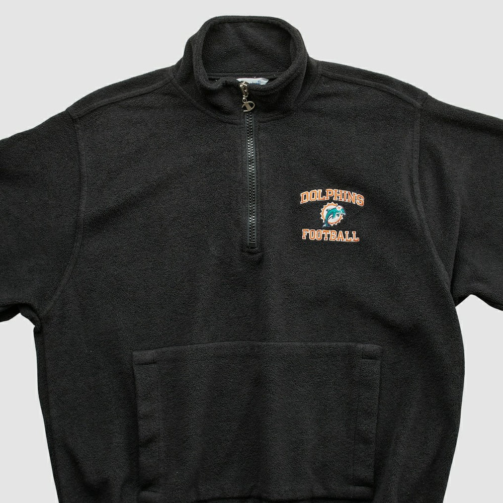 Miami Dolphins Champion 2000s 1/4 Zip Sweatshirt | NFL Sale