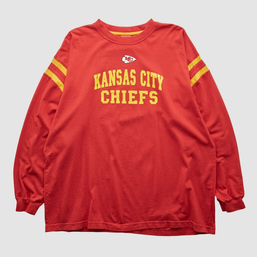 Kansas City Chiefs NFL 2000s Long Sleeve T-shirt | NFL Discount