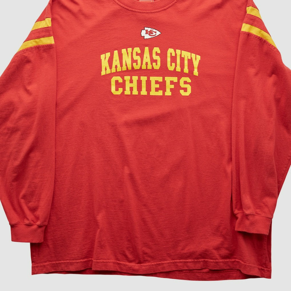 Kansas City Chiefs NFL 2000s Long Sleeve T-shirt | NFL Discount