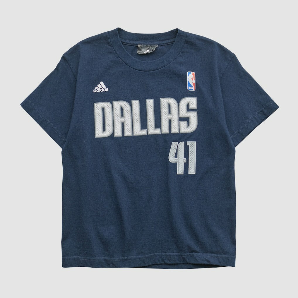 Navy Dallas Mavericks 2010s T-shirt sale | NBA